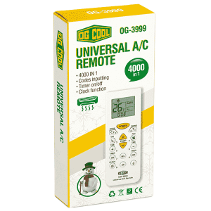 Alternative view of ریموت کنترل مادر یا همه کاره کولر گازی مدل OG-3999