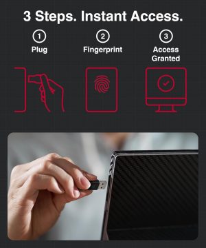 کلید امنیتی اثر انگشتی ATKey.Pro  – FIDO2  USB-A - Image 5