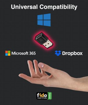 کلید امنیتی اثر انگشتی ATKey.Pro  – FIDO2  USB-A - Image 6