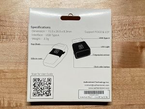 کلید امنیتی اثر انگشتی ATKey.Pro  – FIDO2  USB-A - Image 11