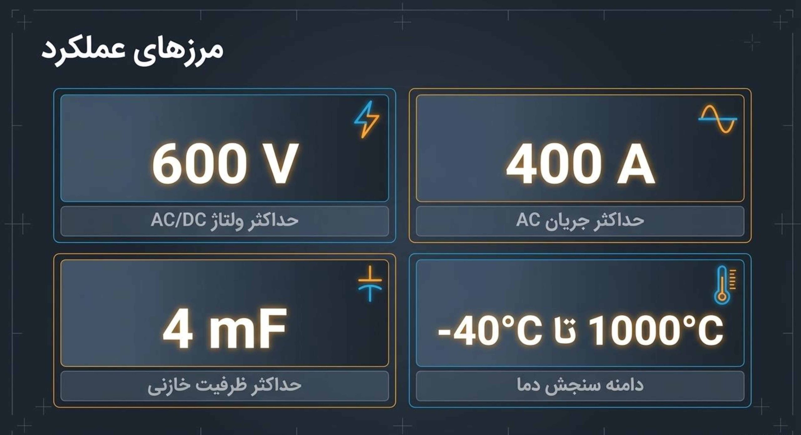 آمپر متر و مولتی متر اورجینال با تست خازن برند والئو VALUE مدل VMC-1 - Image 8