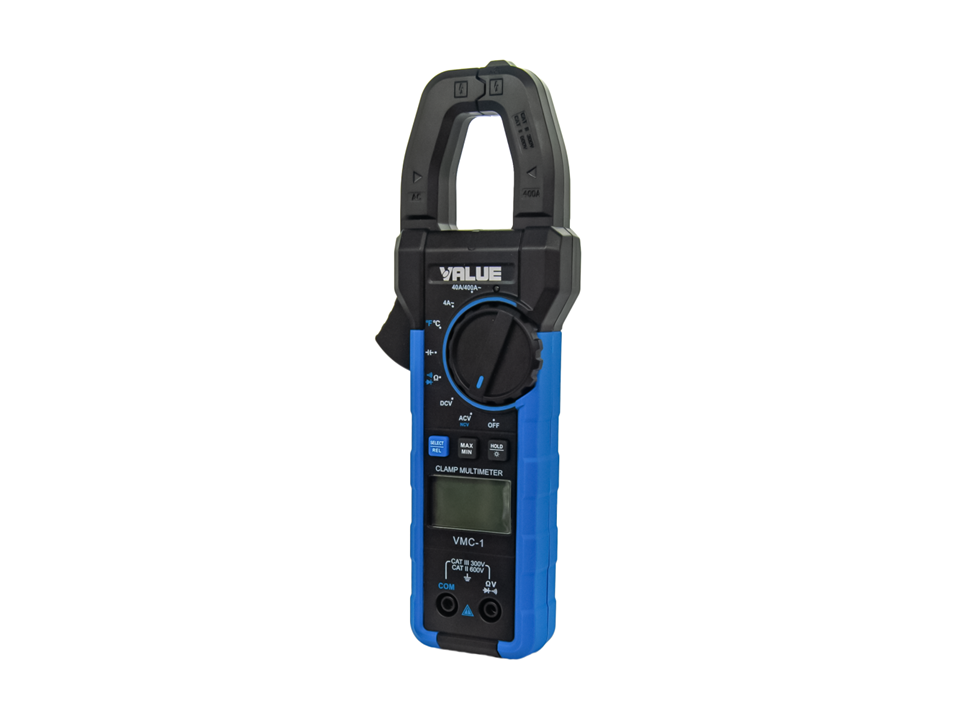 آمپر متر و مولتی متر اورجینال با تست خازن برند والئو VALUE مدل VMC-1 - Image 4